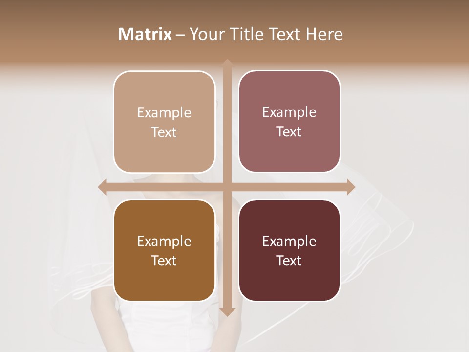 Emotional Toothy Woman PowerPoint Template