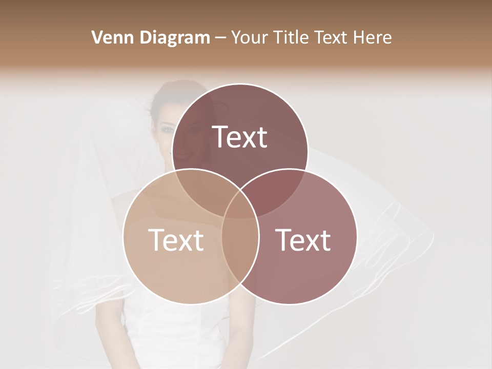 Emotional Toothy Woman PowerPoint Template