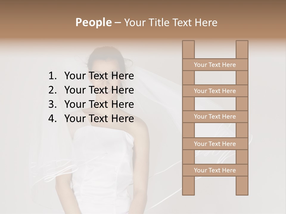 Emotional Toothy Woman PowerPoint Template