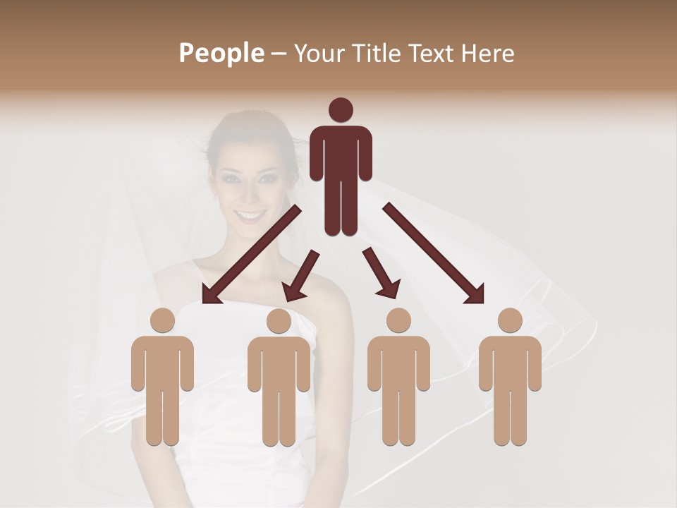 Emotional Toothy Woman PowerPoint Template