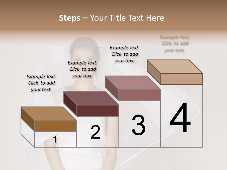 Emotional Toothy Woman PowerPoint Template