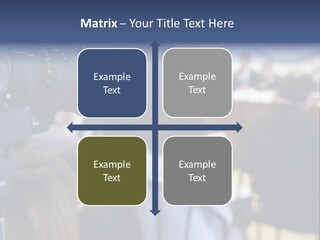 Horizontal Occupation Screen PowerPoint Template