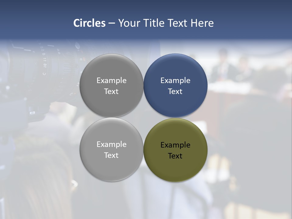 Horizontal Occupation Screen PowerPoint Template