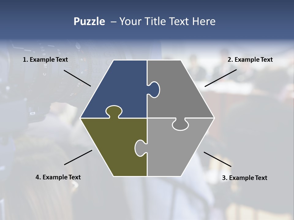Horizontal Occupation Screen PowerPoint Template