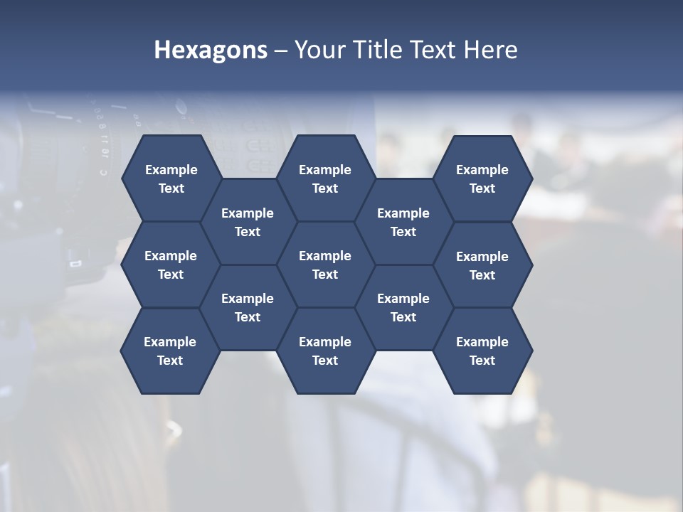 Horizontal Occupation Screen PowerPoint Template