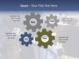 Horizontal Occupation Screen PowerPoint Template