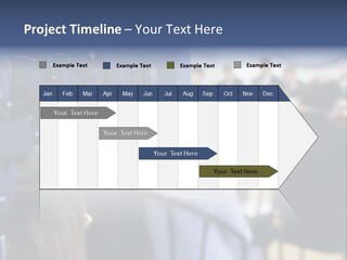 Horizontal Occupation Screen PowerPoint Template