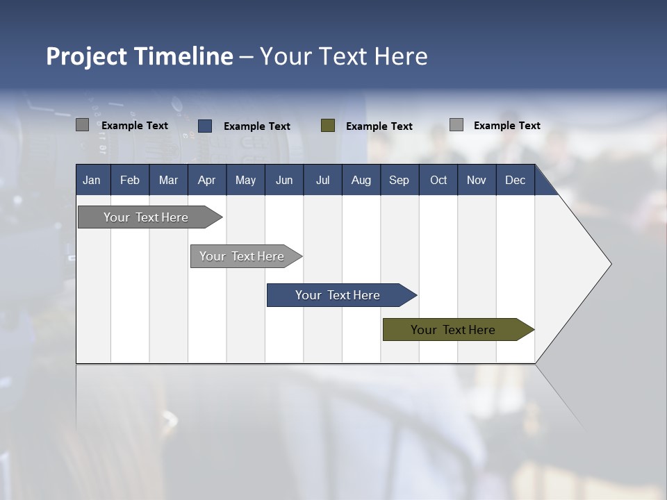 Horizontal Occupation Screen PowerPoint Template