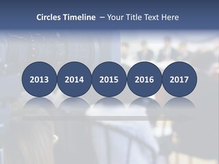 Horizontal Occupation Screen PowerPoint Template