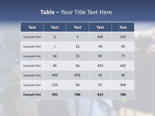 Horizontal Occupation Screen PowerPoint Template