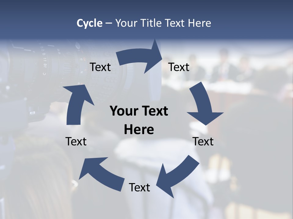 Horizontal Occupation Screen PowerPoint Template