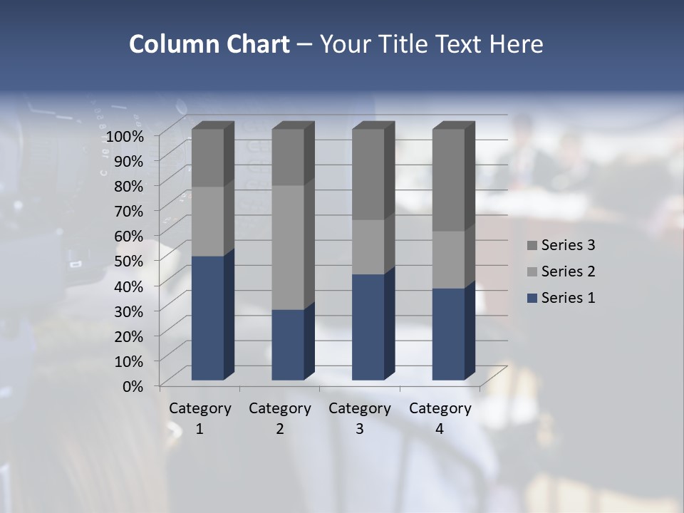 Horizontal Occupation Screen PowerPoint Template