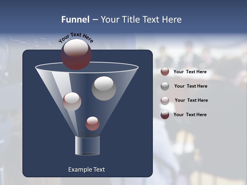 Horizontal Occupation Screen PowerPoint Template