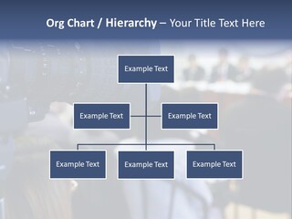 Horizontal Occupation Screen PowerPoint Template