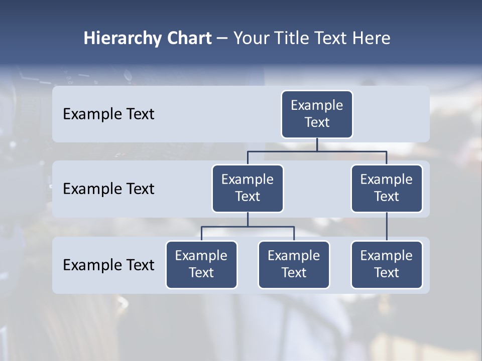 Horizontal Occupation Screen PowerPoint Template