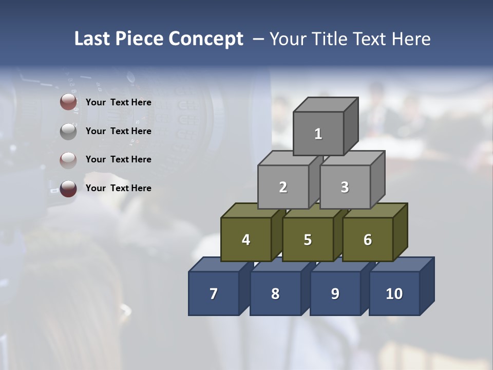 Horizontal Occupation Screen PowerPoint Template