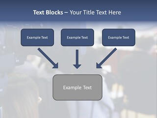 Horizontal Occupation Screen PowerPoint Template