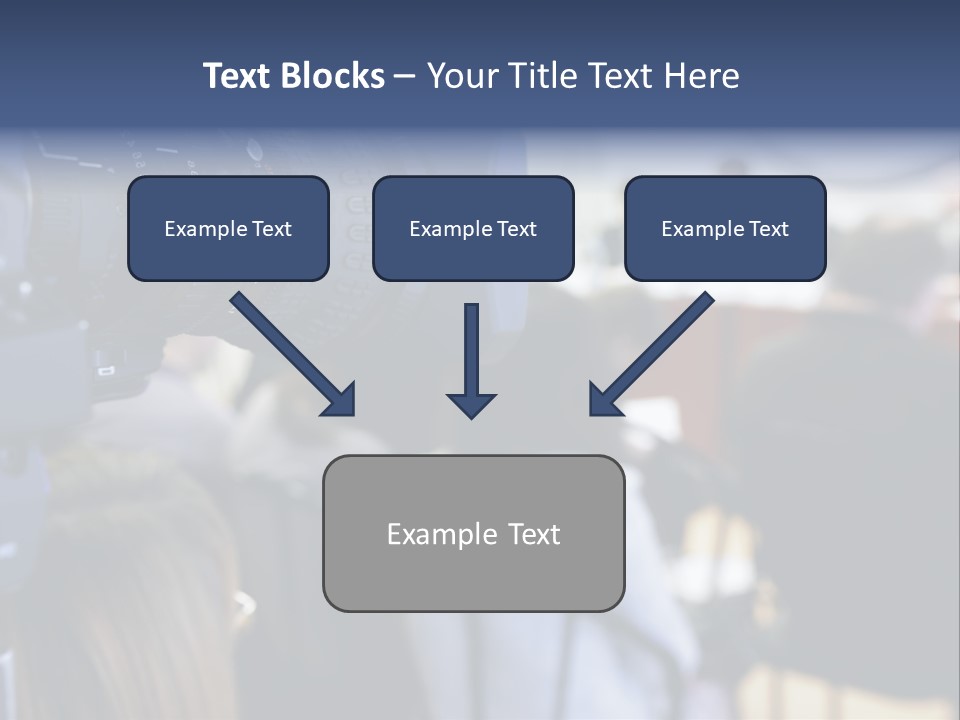 Horizontal Occupation Screen PowerPoint Template