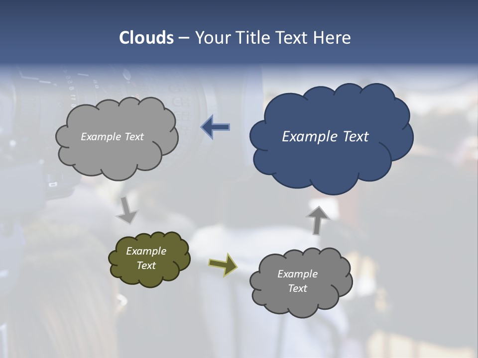 Horizontal Occupation Screen PowerPoint Template
