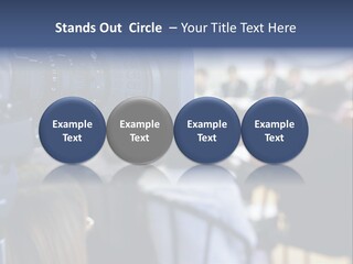 Horizontal Occupation Screen PowerPoint Template