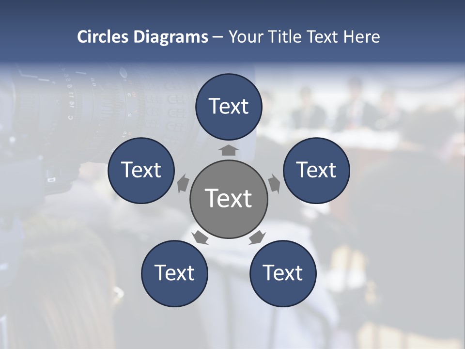 Horizontal Occupation Screen PowerPoint Template