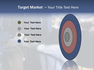 Horizontal Occupation Screen PowerPoint Template