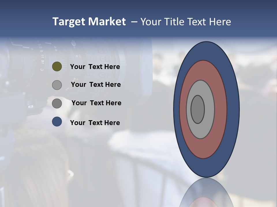 Horizontal Occupation Screen PowerPoint Template