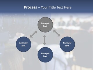 Horizontal Occupation Screen PowerPoint Template
