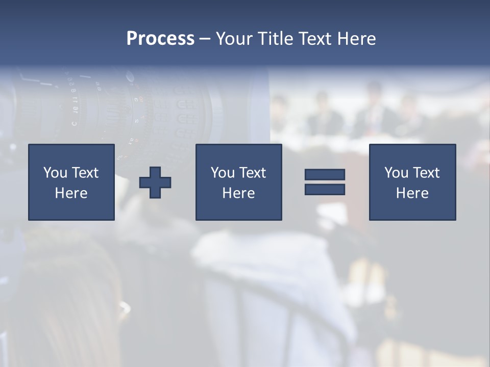 Horizontal Occupation Screen PowerPoint Template