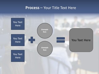 Horizontal Occupation Screen PowerPoint Template