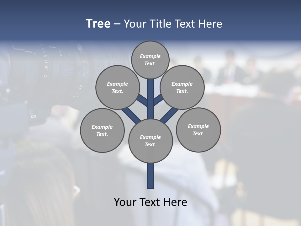 Horizontal Occupation Screen PowerPoint Template