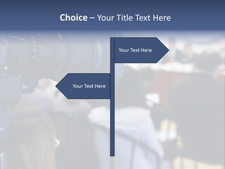 Horizontal Occupation Screen PowerPoint Template