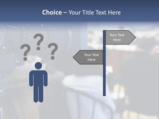 Horizontal Occupation Screen PowerPoint Template