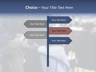Horizontal Occupation Screen PowerPoint Template