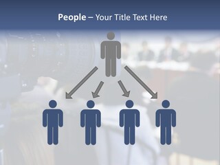 Horizontal Occupation Screen PowerPoint Template