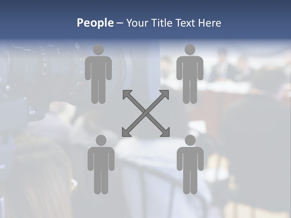 Horizontal Occupation Screen PowerPoint Template