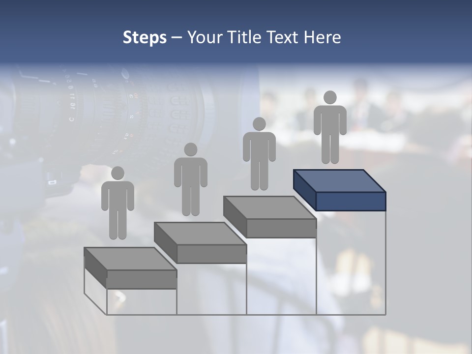 Horizontal Occupation Screen PowerPoint Template
