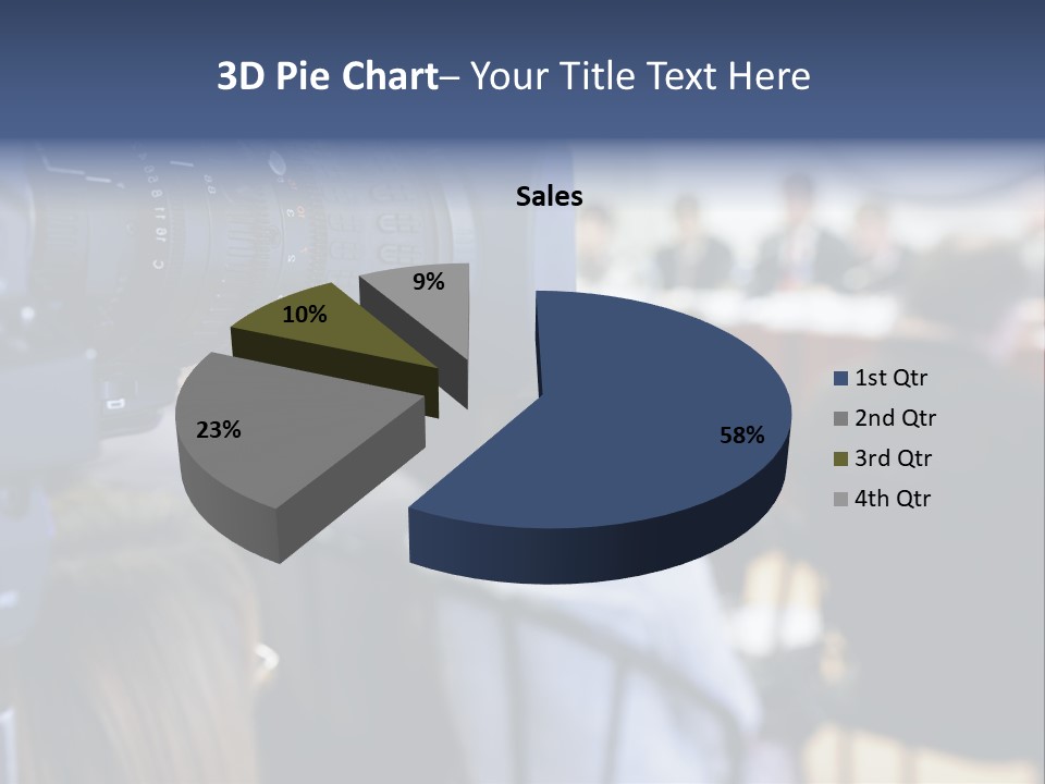 Horizontal Occupation Screen PowerPoint Template