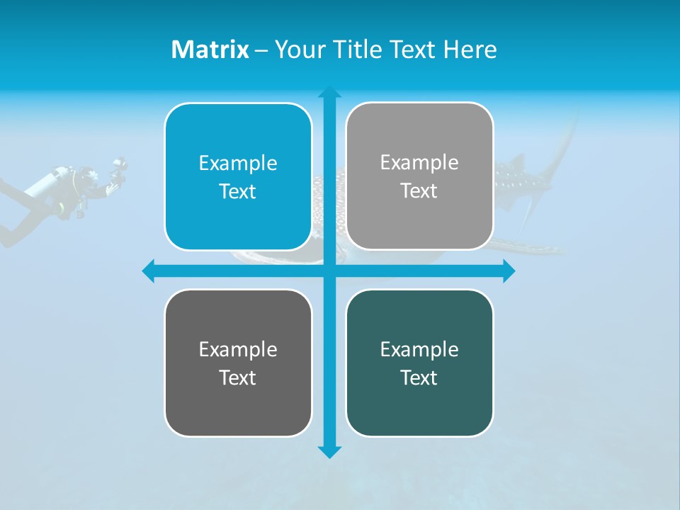 Sea Whale Blue PowerPoint Template