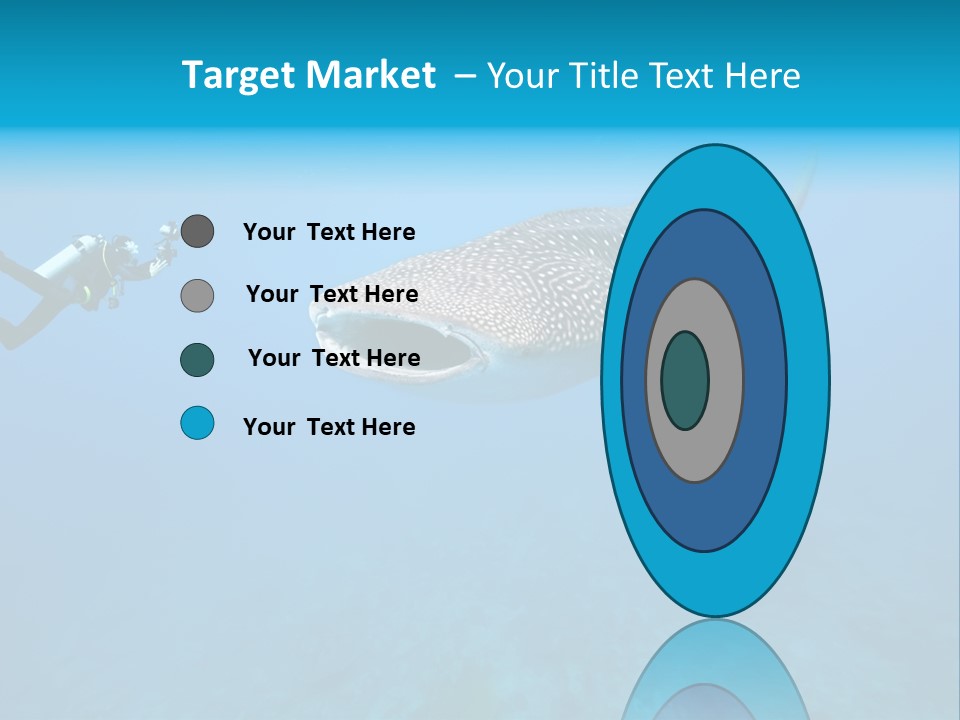 Sea Whale Blue PowerPoint Template