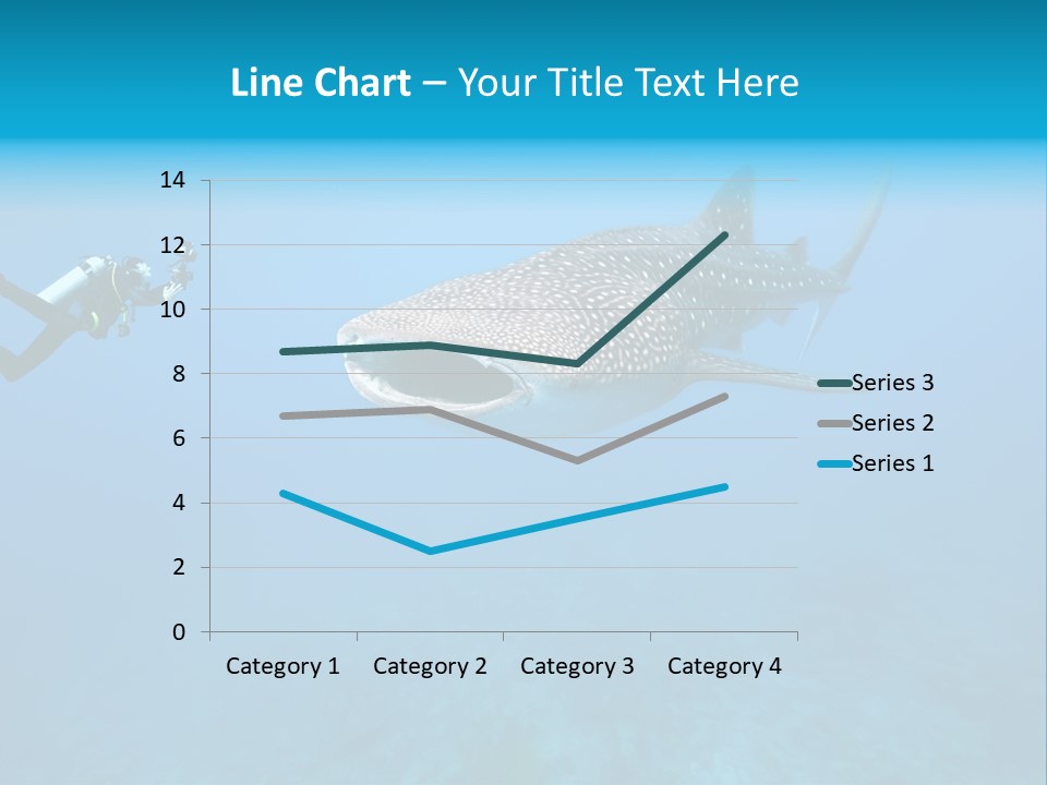 Sea Whale Blue PowerPoint Template