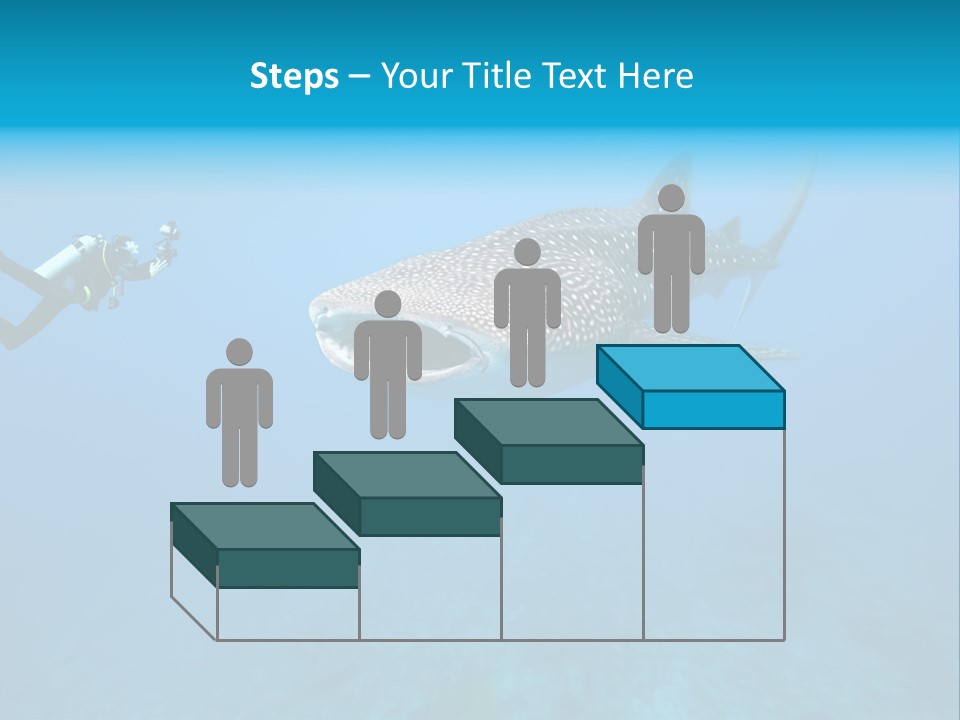 Sea Whale Blue PowerPoint Template