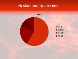 Fiery Dark Fuel PowerPoint Template