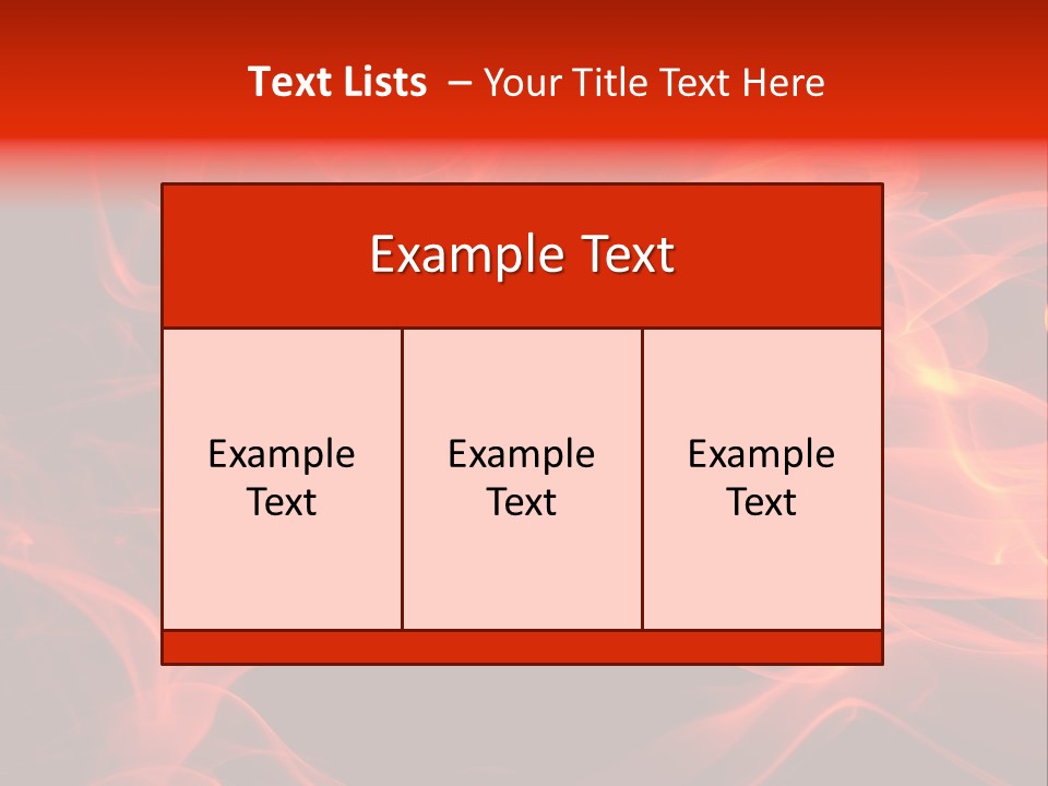 Fiery Dark Fuel PowerPoint Template