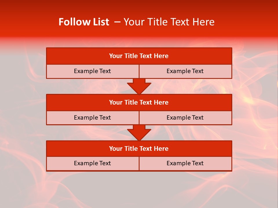 Fiery Dark Fuel PowerPoint Template