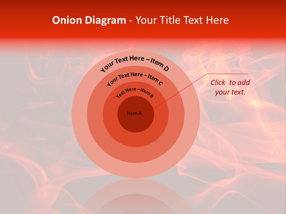 Fiery Dark Fuel PowerPoint Template