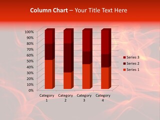 Fiery Dark Fuel PowerPoint Template