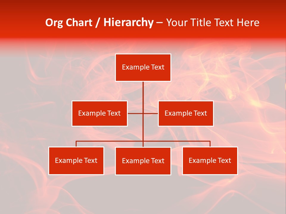 Fiery Dark Fuel PowerPoint Template