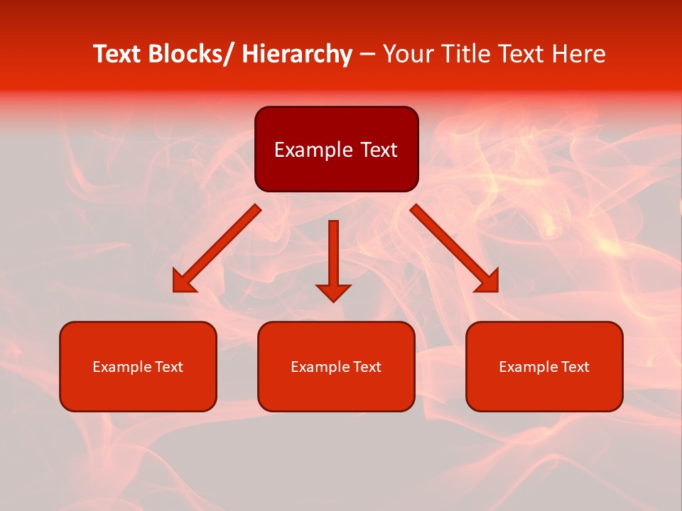 Fiery Dark Fuel PowerPoint Template