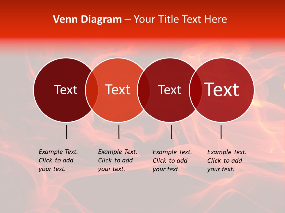 Fiery Dark Fuel PowerPoint Template